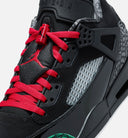 Spizike Low Mens Lifestyle Shoe - Black/Classic Green/White/Varsity Red