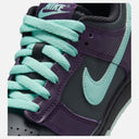 Dunk Low Grade School Lifestyle Shoe - Dark Smoke Grey/Grand Purple/Black/Artisan Teal