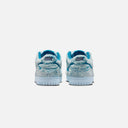 Dunk Low Abominable Snowman Grade School Lifestyle Shoe - Green Abyss/White/Celestine Blue